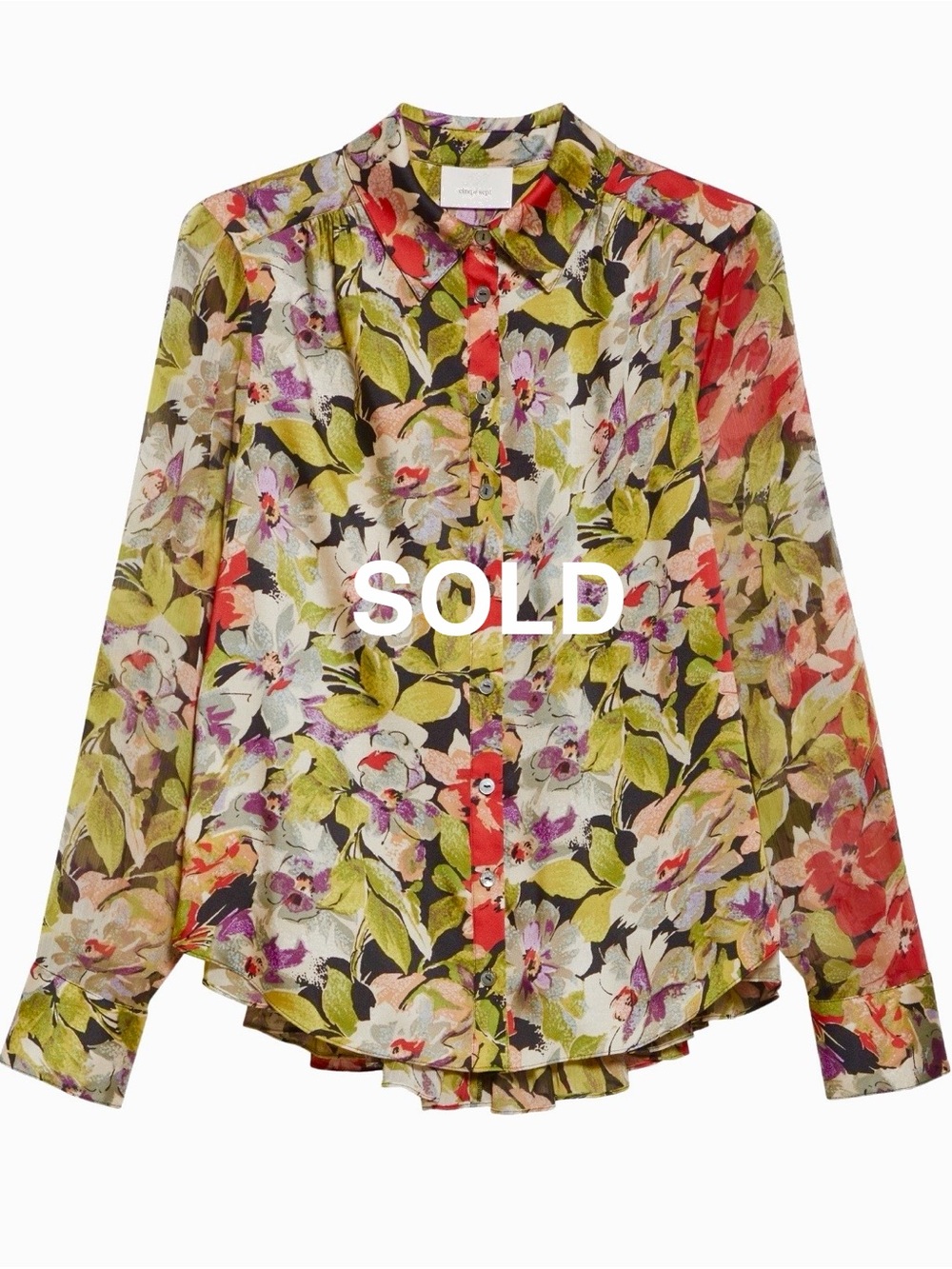 Cinq a Sept Canyon Bloom Dare Top L